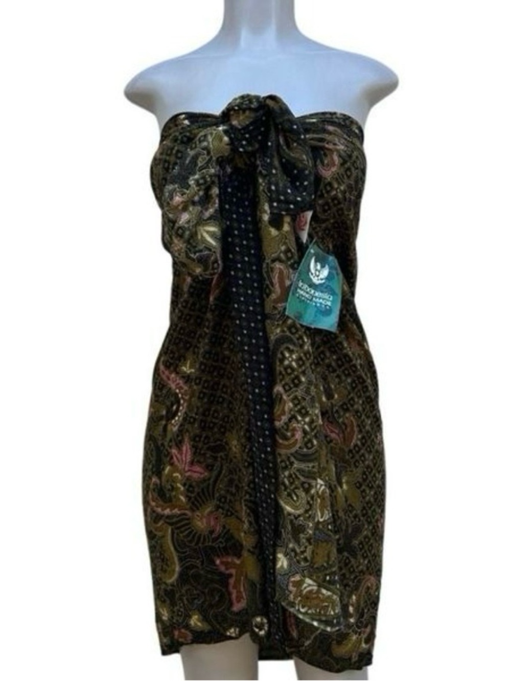 NWT Indonesia Hand
Made clothing Co. Batik
Sarong Wrap OS
Multicolor Floral